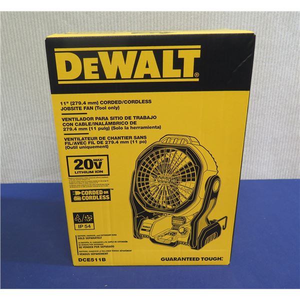 DeWalt DCE511B Jobsite Fan in Box (Tool Only)
