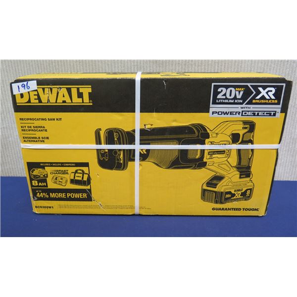 DeWalt DCS368W1 Reciprocating Saw Kit in Box