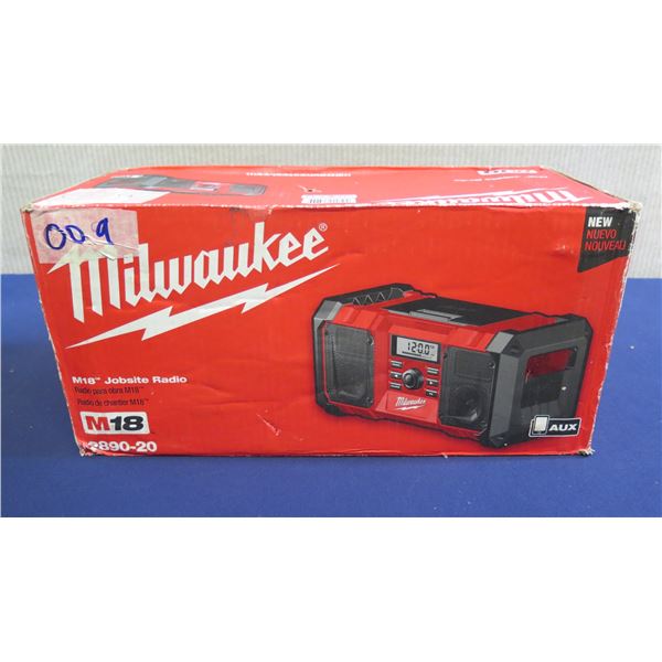 Milwaukee 2890-20 M18 Jobsite Radio in Box