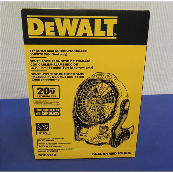 DeWalt DCE511B Jobsite Fan in Box (Tool Only)