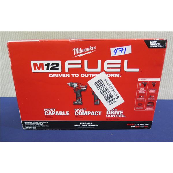 Milwaukee 2598-22 M12 Fuel 2-Tool Combo Kit in Box