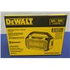 Image 1 : DeWalt DCR010 Jobsite Bluetooth Speaker in Box  (Tool Only)