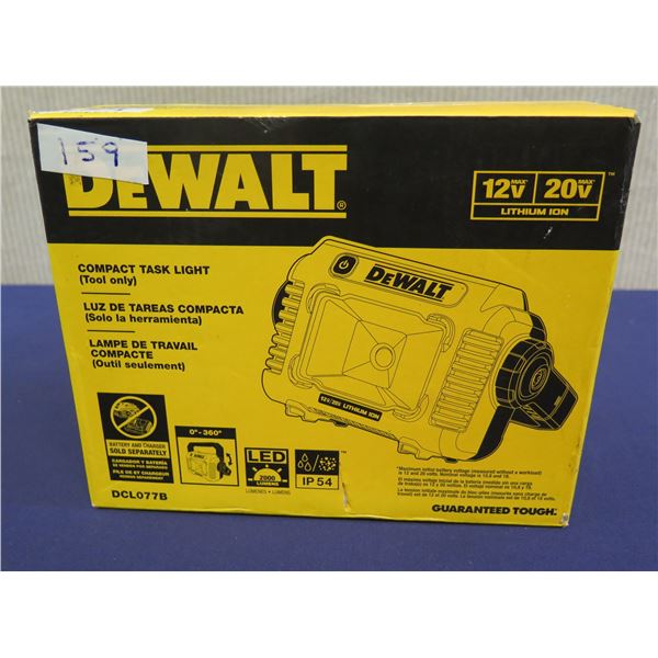 DeWalt DCL077B Compact Task Light in Box (Tool Only)