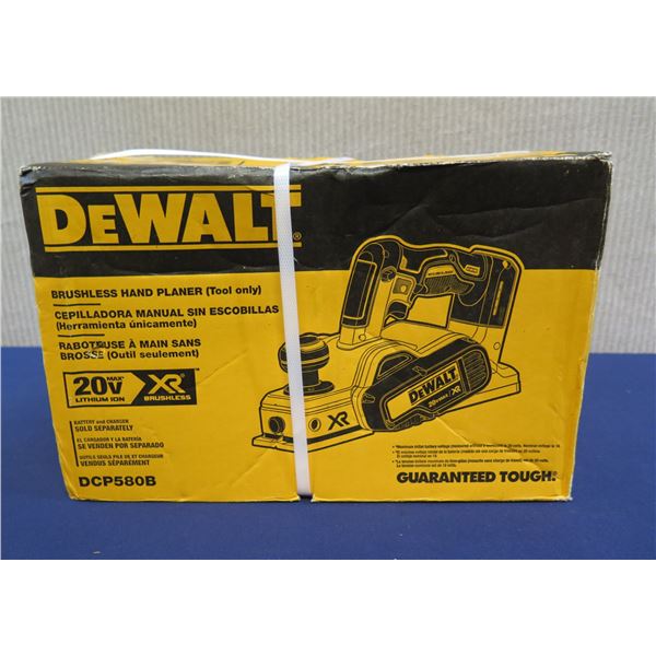 DeWalt DCP580B Hand Planer in Box  (Tool Only)
