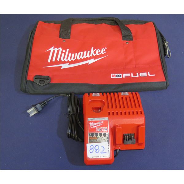 Milwaukee 48-59-1812 M12 M18 Charger & Carry Case