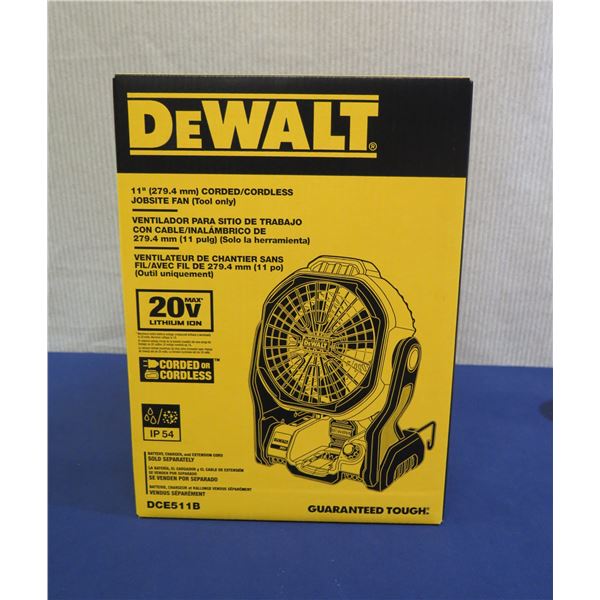 DeWalt DCE511B Jobsite Fan in Box  (Tool Only)