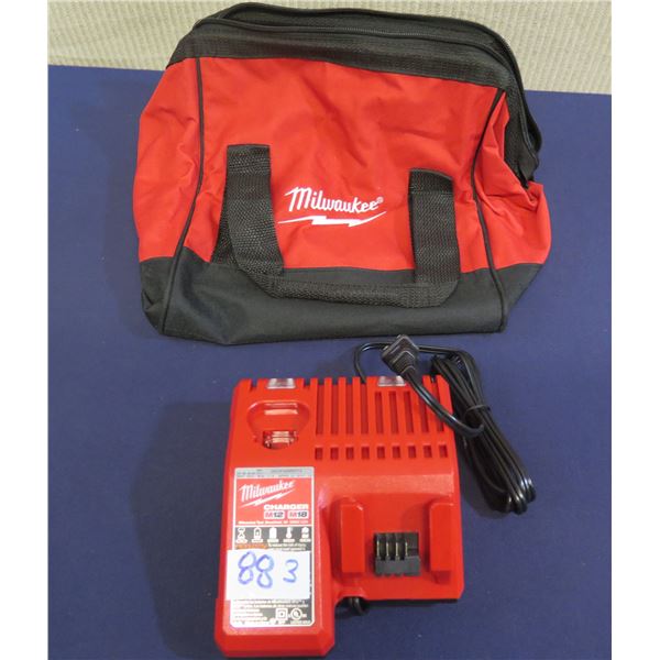 Milwaukee 48-59-1812 M12 M18 Charger & Carry Case