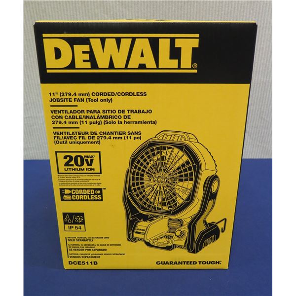 DeWalt DCE511B Jobsite Fan in Box  (Tool Only)
