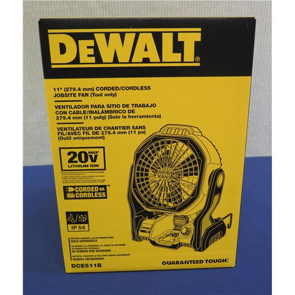 DeWalt DCE511B Jobsite Fan in Box  (Tool Only)