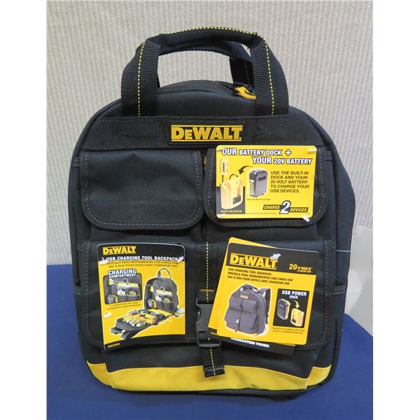 DeWalt DGC530 USB Charging Tool Backpack