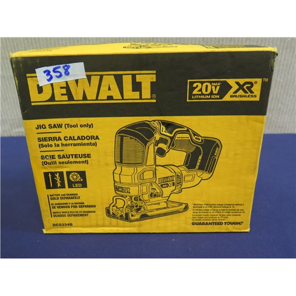 DeWalt DCS334B Jig Saw in Box  (Tool Only)