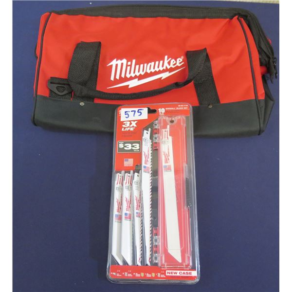 Milwaukee 49-22-1110 Sawzall 10pc Blade Set & Carry Case