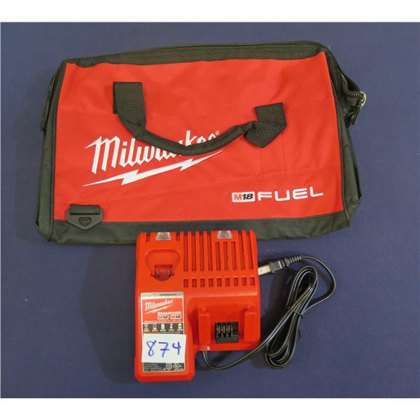 Milwaukee 48-59-1812 M12 M18 Charger & Carry Case