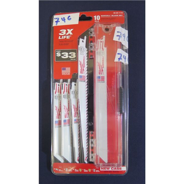 Milwaukee 49-22-1110 Sawzall 10pc Blade Set