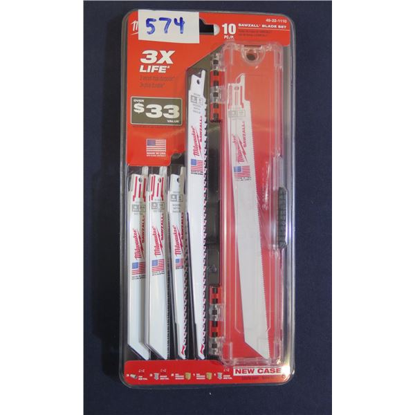 Milwaukee 49-22-1110 Sawzall 10pc Blade Set