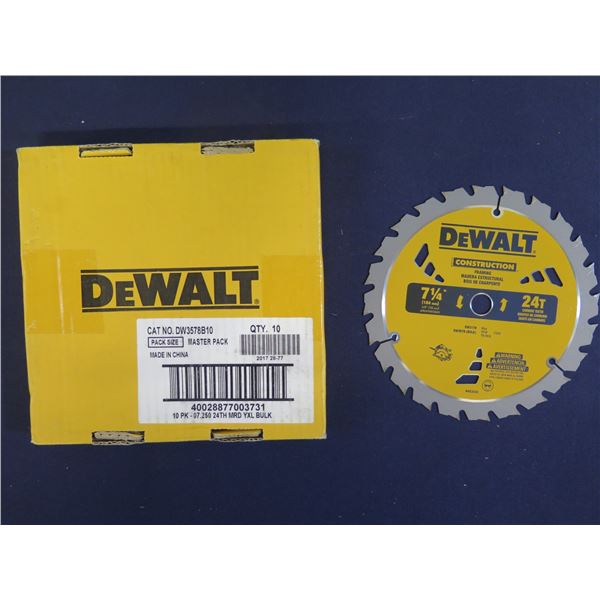 DeWalt DW3578B10 Framing Circular Saw Blade Master Pack of 10 in Box