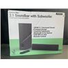 Image 2 : Lot of 1 Bowfell Plus 2.1 100W Bluetooth 5.0 Soundbar with Subwoofer - BRAND NEW SEALED!