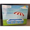 Image 1 : Lot of 1 Mibote Family Inflatable Swimming Pool - LARGE 118" X 72" X 20" Size - Brand New!