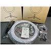 Image 3 : Lot of 2 Victsing 10-inch Ring Lights (Model: BH472A) w/ Bluetooth Remote Control - Brand New!
