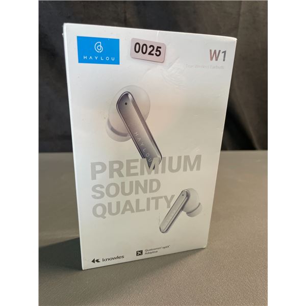 Lot of 1 Pair of Haylou W1 Bluetooth True Wireless Earbuds