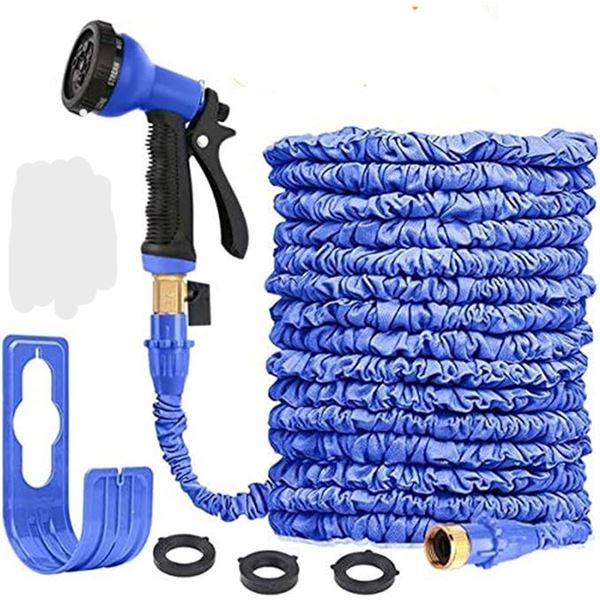 Lot of 1 50FT Expandable/Flexible Garden Hose with Nozzle - Brand New