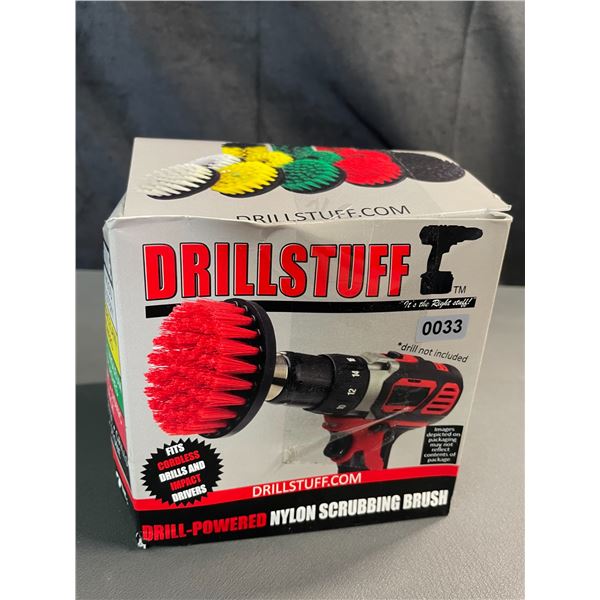 Lot of 1 Drill Brush Cleaning/Detailing Attachment Set - Brand New!