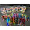 Image 1 : Lot of 5 Packs of Pokemon Fan Art Cards - Metallic Pokemon Art Cards - New