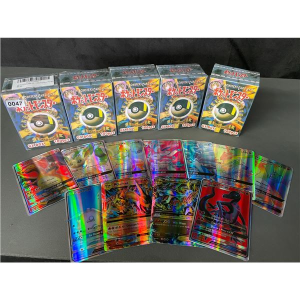 Lot of 5 Packs of Pokemon Fan Art Cards - Metallic Pokemon Art Cards - New