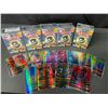 Image 1 : Lot of 5 Packs of Pokemon Fan Art Cards - Metallic Pokemon Art Cards - New