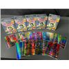 Image 1 : Lot of 5 Packs of Pokemon Fan Art Cards - Metallic Pokemon Art Cards - New