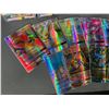 Image 3 : Lot of 5 Packs of Pokemon Fan Art Cards - Metallic Pokemon Art Cards - New