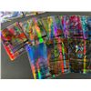 Image 2 : Lot of 5 Packs of Pokemon Fan Art Cards - Metallic Pokemon Art Cards - New