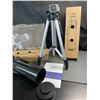 Image 2 : Lot of 1 Solomark 70AZ 400mm Telescope with Adjustable Tripod Stand - New