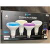 Image 1 : Lot of 1 Box of Geeni Prisma Plus 4-Pack Smart LED Bulbs (BR30 Bulbs) - New