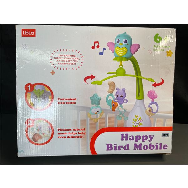 Lot of 1 Happy Bird Mobile - Crib Mobile for Babies