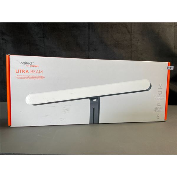 Lot of 1 Logitech for Creators Litra Beam Premium Streaming Key Light with TrueSoft - Brand New