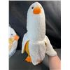 Image 3 : Lot of 2 Banana Duck Plushies - Brand New