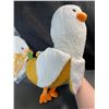 Image 2 : Lot of 2 Banana Duck Plushies - Brand New