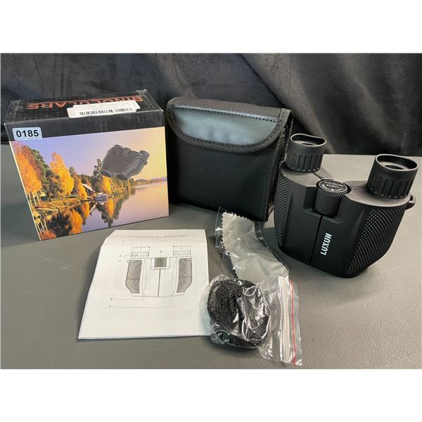 Lot of 1 Pair of Luxun 10x25 Ultra Lghtweight Binoculars - Brand New