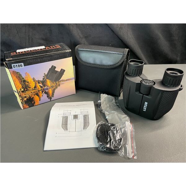 Lot of 1 Pair of Luxun 10x25 Ultra Lghtweight Binoculars - Brand New