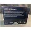 Image 3 : Lot of 1 Aklot 2 in 2 Out USB Audio Interface - Brand New!