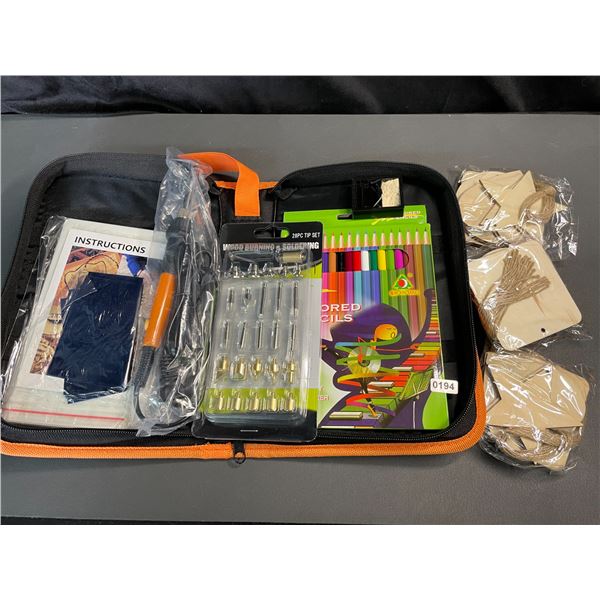 Lot of 1 Wood Burning Tool Kit with Soldering Iron - Brand New!