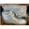 Image 3 : Lot of 1 Pair of Kids Light-Up High Top Sneakers - White - (Size 8.5 Big Kid) - Brand New