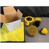 Image 1 : Lot of 1 Drill Brush Cleaning/Detailing Attachment Set - Brand New!