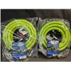 Image 1 : Lot of 2 Atlantic Garden Hoses - 12FT Length Each - Brand New!