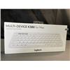 Image 1 : Lot of 1 Logitech Multi-Device K380 Wireless Keyboard for Mac - White - Brand New