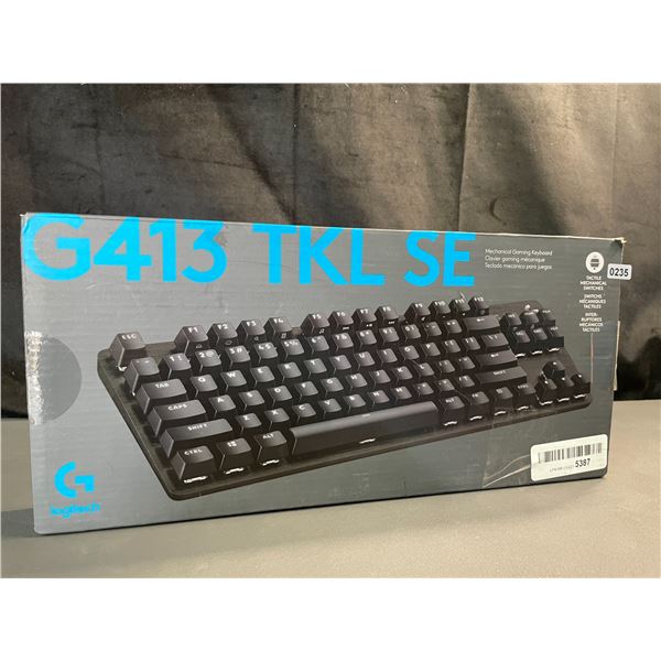 Lot of 1 Logitech G413 TKL SE Mechanical Gaming Keyboard - Brand New