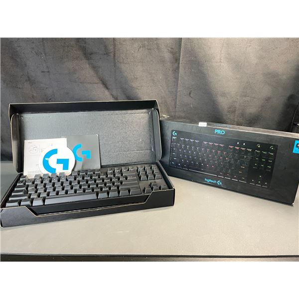 Lot of 1 Logitech G Pro GX Blue Clicky Gaming Keyboard - New/Open Box