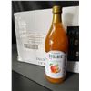 Image 2 : Lot of 1 Case of Organic Raw Apple Cider Vinegar - Case of 12 x 1L Bottles - New
