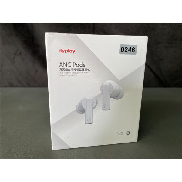 Lot of 1 Pair of Dyplay ANC Pods/True Wireless Earbuds - New